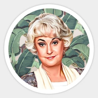 Golden Girls Dorothy Zbornak Bea Arthur Sticker